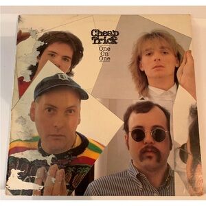 Cheap Trick‎ One on One Vinyl album Record